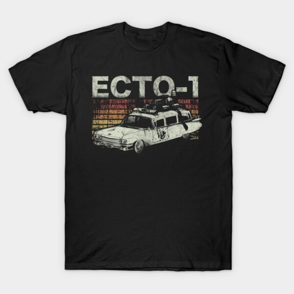 Ecto-1 Car Ghostbusters T-Shirt